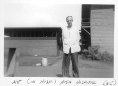Bob Cashion at Hawaiian hospital 1945