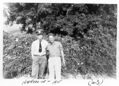 Carl and Bob in Hawaii in 1943