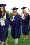 Shannon marching into graduation in El Dorado Hills-2 5-27-05