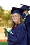 Shannon marching into graduation in El Dorado Hills-5 5-27-05