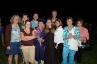LC AML & Schuremans with Shannon at her high school graduation-1 5-27-05